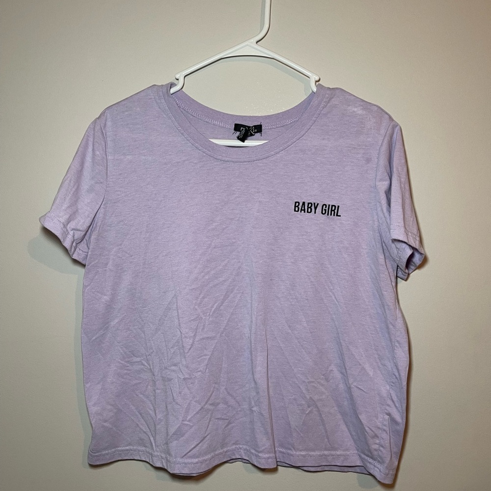 Babygirl Purple Short Sleeve Tee